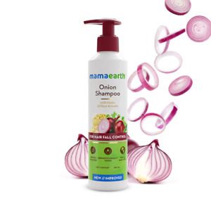 Onion Shampoo with Onion and Plant Keratin for Hair Fall Control - 250ml