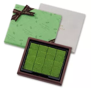 Mon Loire Matcha Schokolade direkt aus Japan 16 Stück 100g - Bild 1 von 3