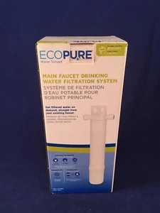EcoPure Main Faucet Under Sink Filtration System  EPWUFF1 New - Picture 1 of 6