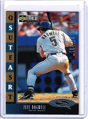 1998 Upper Deck Collector's Choice Jeff Bagwell Starquest Insert - Image 1 of 2