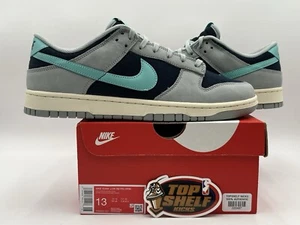 DS New Nike Dunk Low Dark Obsidian Green Frost 2024 Size 13 Authentic Premium - Picture 1 of 10