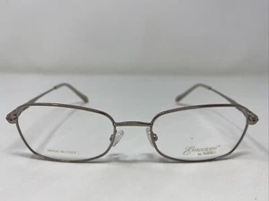 Safilo Emozioni Italy EM 4404 6F3 52-18-135 Silver Eyeglasses Frame -L52 - Picture 1 of 8