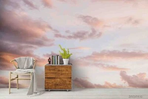 3D Sky Cloud Self-adhesive Removeable Wallpaper Wall Mural - Picture 1 of 9