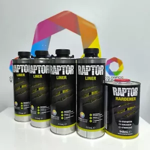 U-POL RAPTOR VERNICE BUCCIATA ANTIGRAFFIO COLORABILE PER FUORISTRADA KIT 4+1 - Photo 1/82