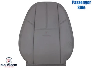 Camión de trabajo Chevy Silverado 07-14 - cubierta de asiento de vinilo lateral inclinada para pasajeros gris - Imagen 1 de 12