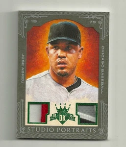 2015 Diamond Kings Jose Abreu Dual Patch #2/5 - Picture 1 of 1