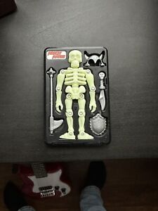 Vintage SEGA POCKET POWER Tyco Toys Glow Bones Skeleton 1988 Complete collector