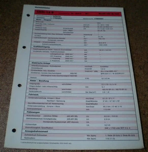 Inspektionsblatt/Servicio Datos Honda Civic 1.5 S - Desde Año Modelo 1984 - Imagen 1 de 1
