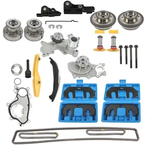 Timing Chain Kit Water Pump 4 Bolt Tool VVT For Ford Transit 150/250 2015-2016 - Picture 1 of 24