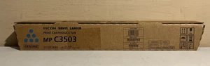 Genuine Ricoh 841816 Cyan Toner Cartridge (18000 Yield) Toner Sealed Bag - Picture 1 of 8
