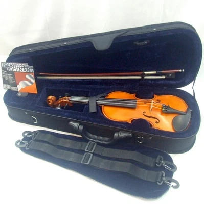 GLIGA 1/4 Violin Case Workshop Tiger Moth 2003 Romania Europe - Image 1 of 4