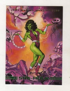 1993 Skybox Marvel Masterpieces #30 ... She Hulk Promo Prototype - Picture 1 of 2