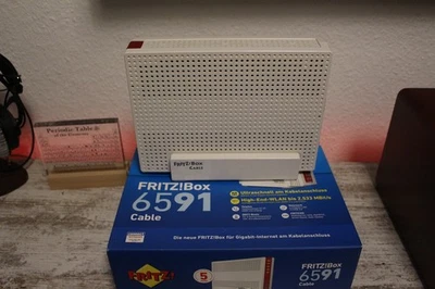 AVM FRITZ!Box 6591 Cable WLAN Router Vodafone Kabel-Top Zustand Kein Branding - Bild 1 von 4