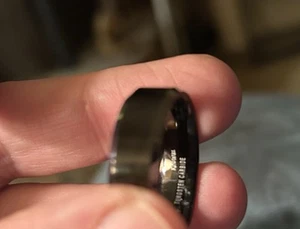 Tungsten Carvide Confort Fit Wedding Band Size 13 - Picture 1 of 3