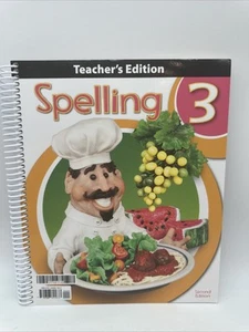 Bob Jones Spelling 3 Teacher’s Edition (2nd Edition) 3rd Grade BJU - Picture 1 of 7