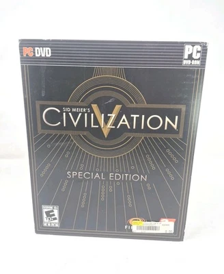 Sid Meier's Civilization V: Special Edition - PC Big Box - New Sealed - See Desc - Image 1 of 4