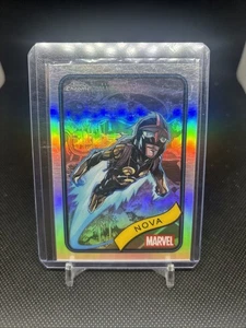 Nova Topps Chrome Marvel Refractor Card - Picture 1 of 2
