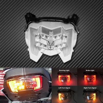 Integrated Tail LED Running Turn Signal Brake Light Fit For Yamaha MT-09 2017-20 - Image 1 of 4