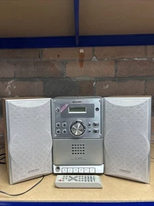 Sharp XL-S10H Micro HI-FI CD Radio Cassette Player Bookshelf System With Remote - Picture 1 of 9