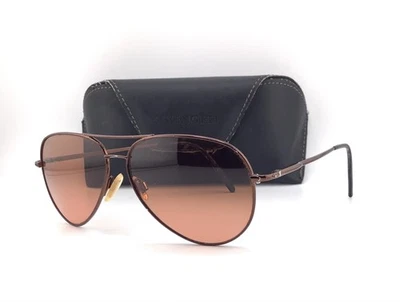 Gafas de sol Serengeti 6826 medianas aviador con monturas marrones lentes degradadas Foto 1 de 4