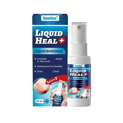 BandAid pour le corps, colle pour la peau, pansement liquide imperméable, plaie= - Image 1 of 4