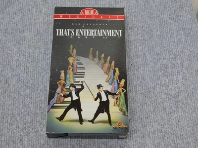 Vintage That's Entertainment Part II VHS Tape MGM NTSC USA Gene Kelly G Rated - Image 1 of 3
