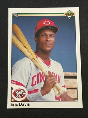 1990 Upper Deck #116 Eric Davis Cincinnati Reds - Image 1 of 2