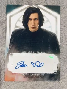Topps Star Wars Adam Driver as Kylo Ren Auto - Picture 1 of 4