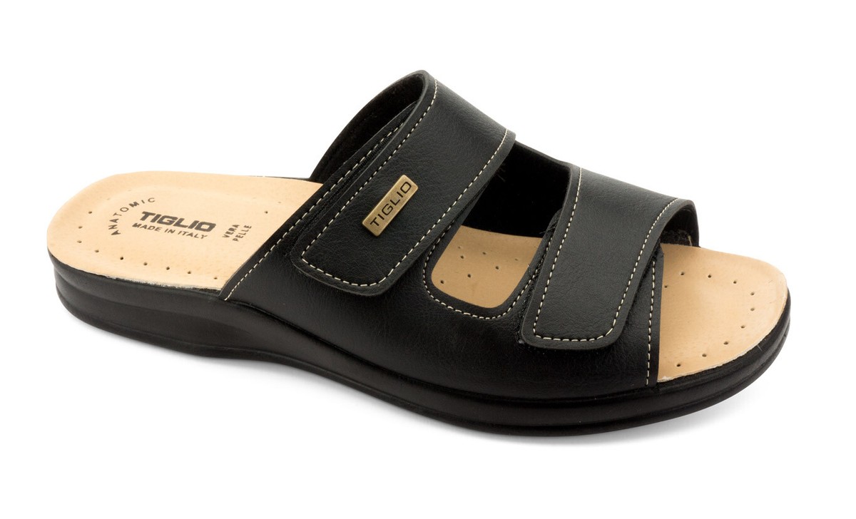 Ciabatte Comode Pantofole Uomo ESTRO In Pelle Ciabatte Estive