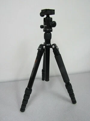 MeFOTO A2350Q2K GlobeTrotter AluminumTravel Tripod Kit(Black) Max Ld 26.4 lb (a) - Image 1 of 4