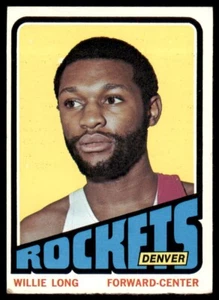 1972-73 Topps Basketball Willie Long Denver Rockets #214 - Picture 1 of 2