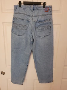 Empyre Jeans Herren 32x28 Blau Denim Kordelzug Jeans Baggy Skate - Bild 1 von 12