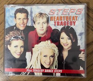 Steps - Heartbeat / Tragedy UK 5" CD Single