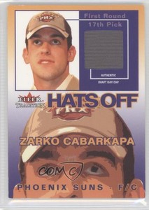 2003-04 Fleer Tradition Hats Off /180 Zarko Cabarkapa #RHO-ZC Rookie RC