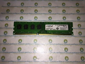 Crucial CT51264BA160B.C16FED2 4GB DDR3-1600 DIMM PC3-12800 SDRAM Memory TESTED! - Picture 1 of 1