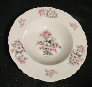 VINTAGE ABERDEEN PORZELLAN OHIO MOOSROSE MÜSLISCHALE 8" DURCHMESSER - Bild 1 von 6