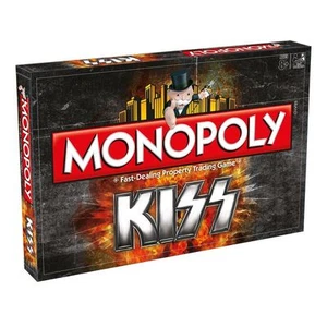 KISS Rock Band Monopoly Board Game - Picture 1 of 4