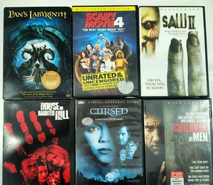DVD Horror/Scary Movie Package, 6 Movies Included, See Listings - Package 3 - Picture 1 of 14