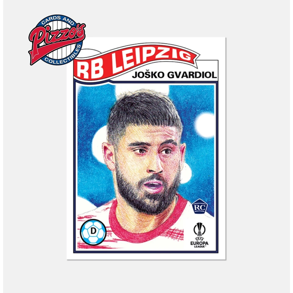 Topps UCL Living Set Card #458 - Josko Gvardiol RC RB Leipzig In Hand - Image 1 of 1