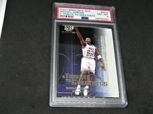Jordan 2003 Tribute to Greatness, MJ2, PSA 8 RARE, only 15 graded total! - Picture 1 of 2
