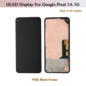OEM OLED Display LCD Touch Screen Digitizer For Google Pixel 5A 5G 6.34" + Frame - Picture 1 of 10