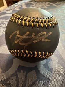 Jonathan Papelbon Signed OML Major League Baseball Gold / Black / MLB Hologram - Picture 1 of 4