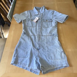 Cowoka Denim Romper Size Small Women’s Blue - Picture 1 of 3