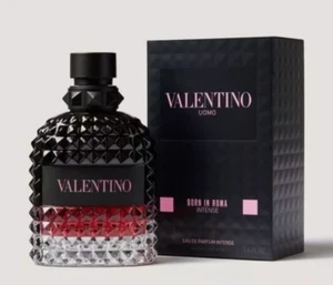 VALENTINO UOMO BORN IN ROMA INTENSE EAU DE PARFUM SPRAY 3.4 Oz - Picture 1 of 4