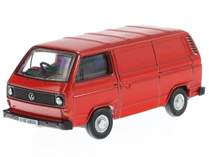 VW T3a box wagon red modelcar 76T25007 Oxford 1:76 - Picture 1 of 4
