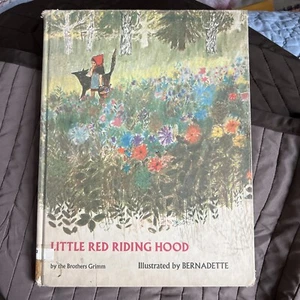 Little Red Riding Hood Hardcover Book Brothers Grimm 1969 - Picture 1 of 3