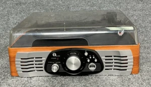 1 By One Turntable Stereo 🎶 3-Speed Phono USB/MP3 Belt Drive - Tested - Picture 1 of 16