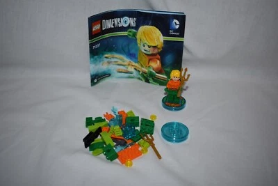Lego Dimensions DC Comics Aquaman Aqua Watercraft Fun Pack 71237 (USADO) Completo Foto 1 de 3