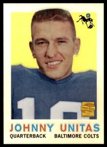 2000 Topps Chrome Johnny Unitas Reprints Refractors Johnny Unitas - Picture 1 of 2