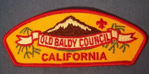 Old Baldy Council Strip Patch Pfadfinder CSP BSA Pfadfinder Uniform Kalifornien USA - Bild 1 von 6